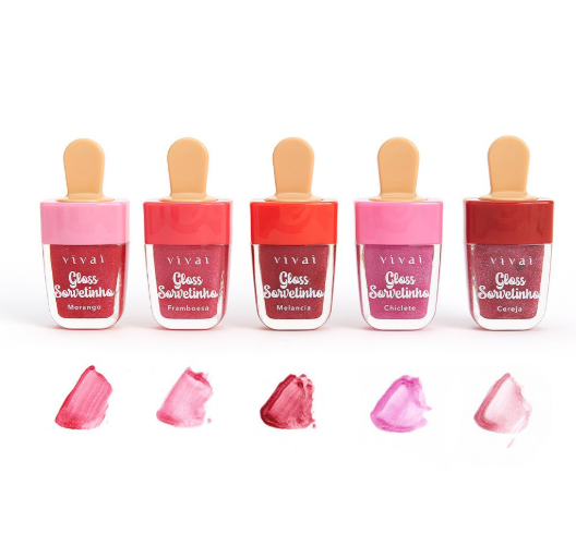 Gloss Labial Sorvetinho Teen Vivai