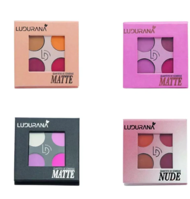 Paleta Quarteto de Sombras Ludurana