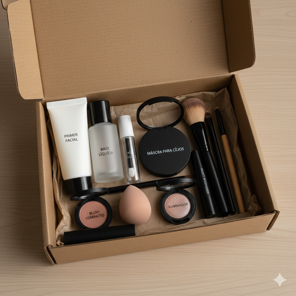 Box de maquiagem surpresa