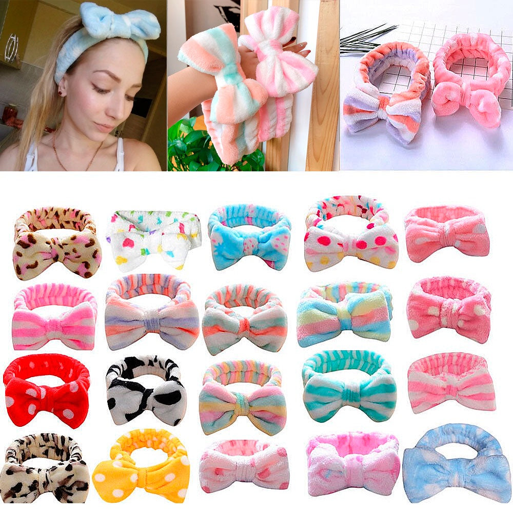 Faixa de Cabelo para Maquiagem e Limpeza