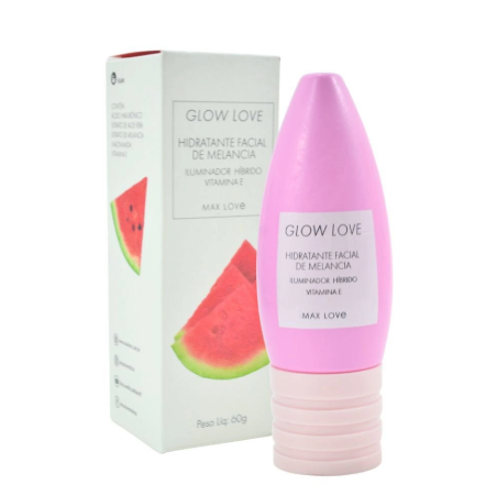 Hidratante Facial Vegano Glow Love de Melancia Max Love