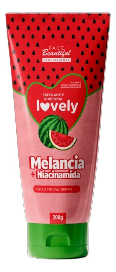 Esfoliante Corporal Bisnaga 200gr Lovely - Face Beautiful